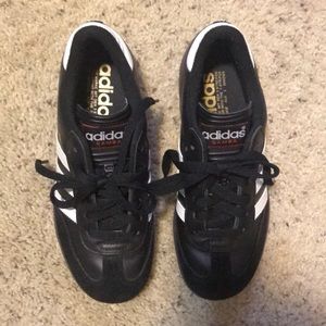 Adidas sambas kids 4.5/ women’s 6.5 worn twice